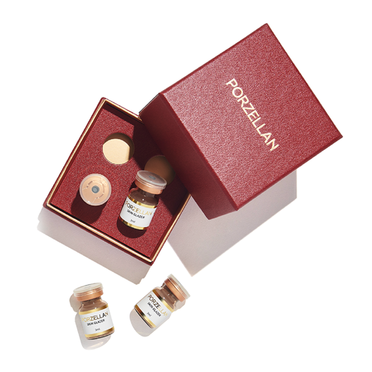 Porzellan Skin Glazer Vial Packaging